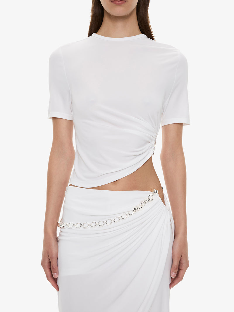Crystal Cable Chain Draped Skirt Trouser - Image 2