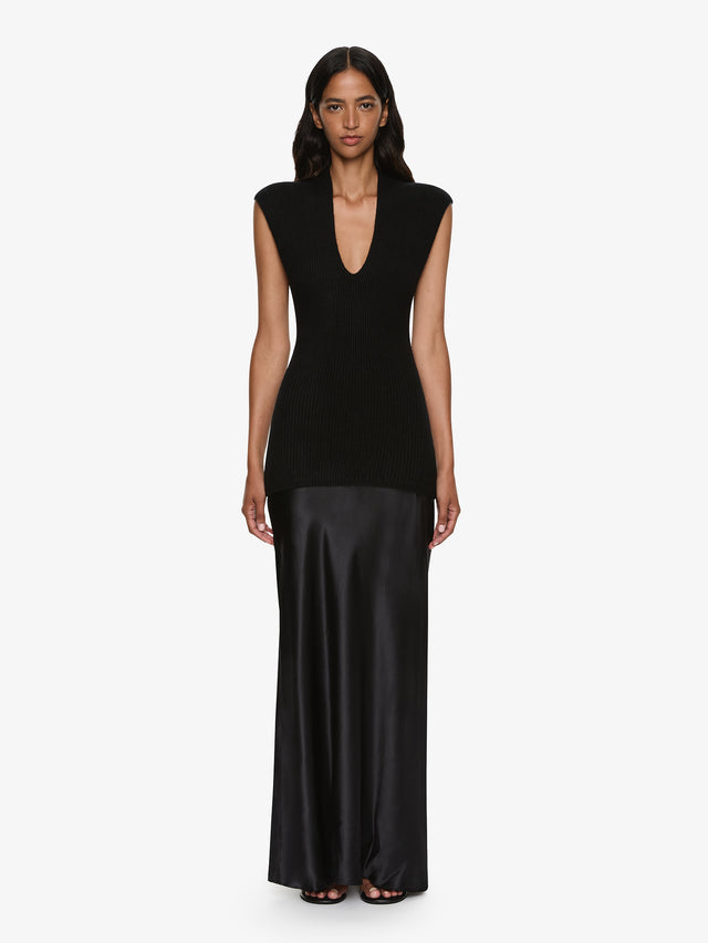 Moulded Scarf Monument Dress