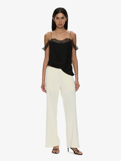 Bias Crepe Trouser
