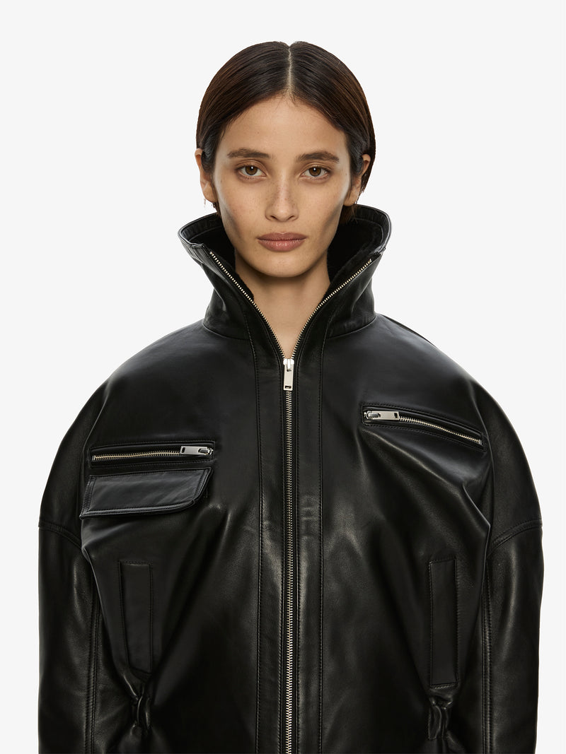 Atlas Leather Jacket - Image 3