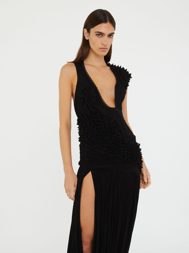 Vespertine Cutaway Lace Dress - Image 3