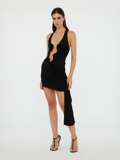 Salacia Ruched Mini Dress