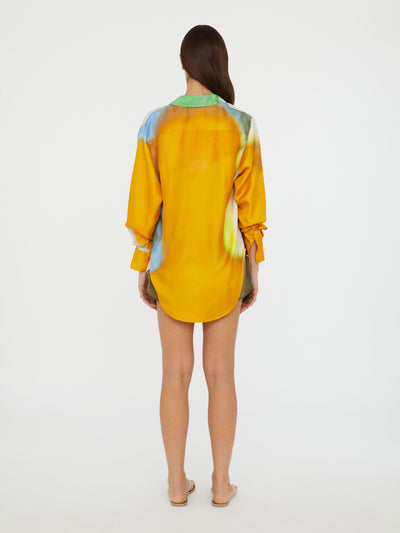 Aura Silk Slim Shirt