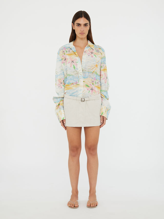 Crimped Bahia Shirt