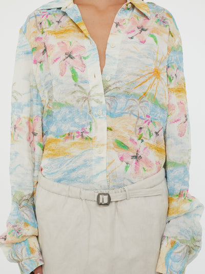Crimped Bahia Shirt