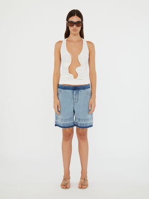 Deconstruct Denim Short