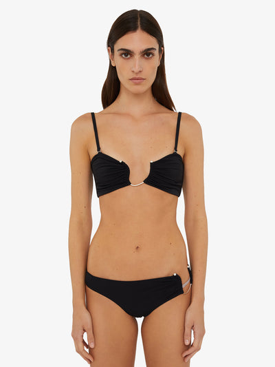 Ruched Crescent Bandeau