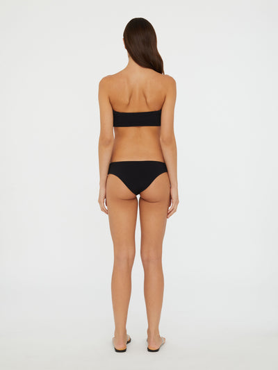 Ruched Crescent Side Brief