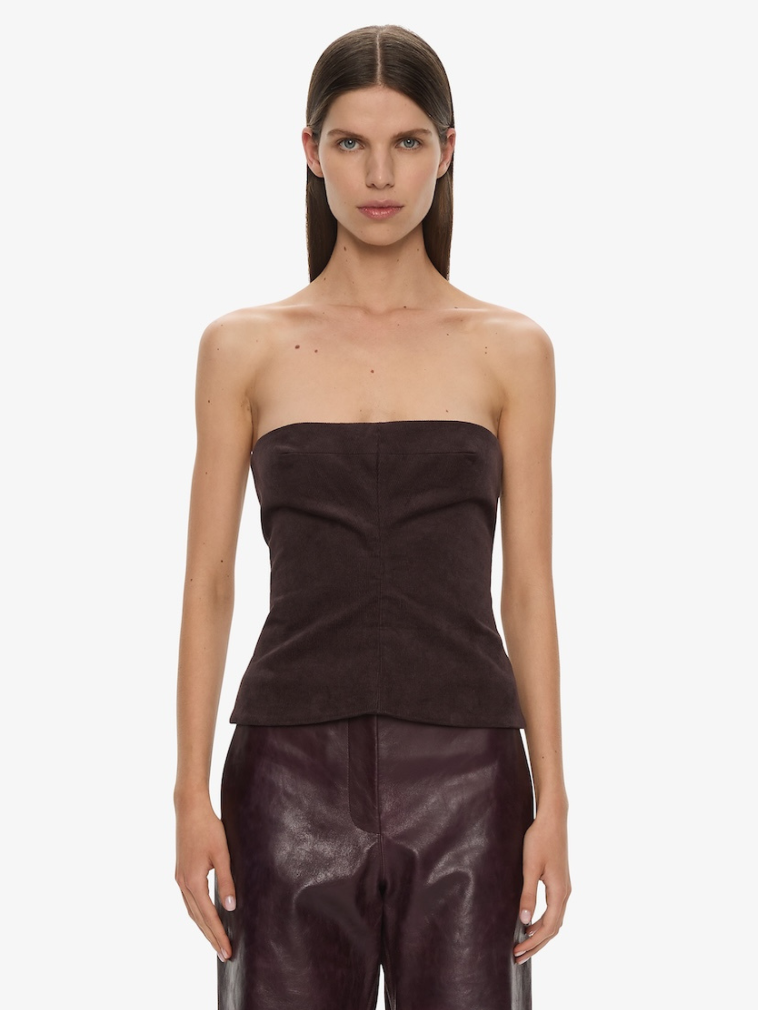 Corduroy Sculptured Bustier