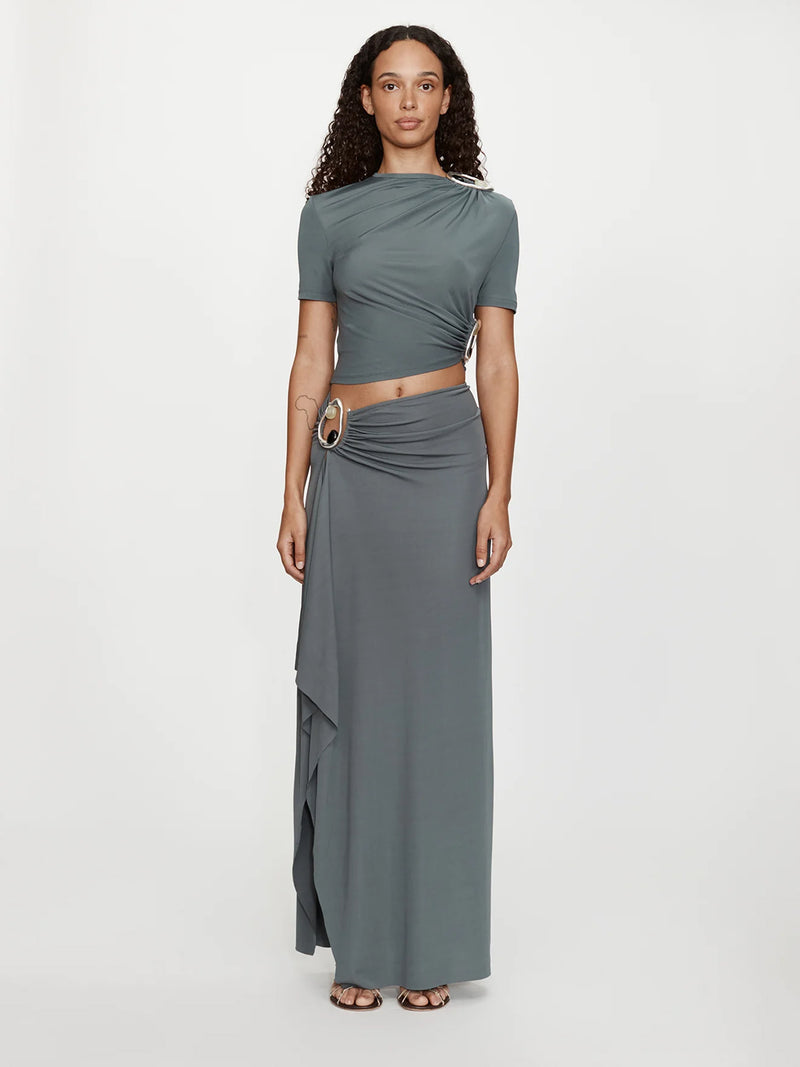 Orica Crystal Cascade Jersey Skirt - Image 1