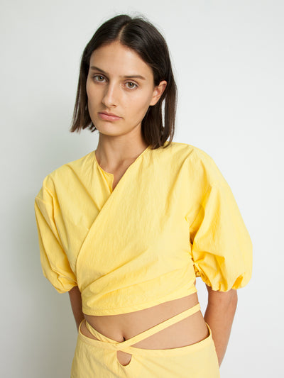 Cropped Tie Tee