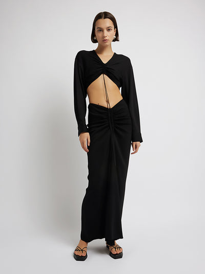 Ruched Skirt