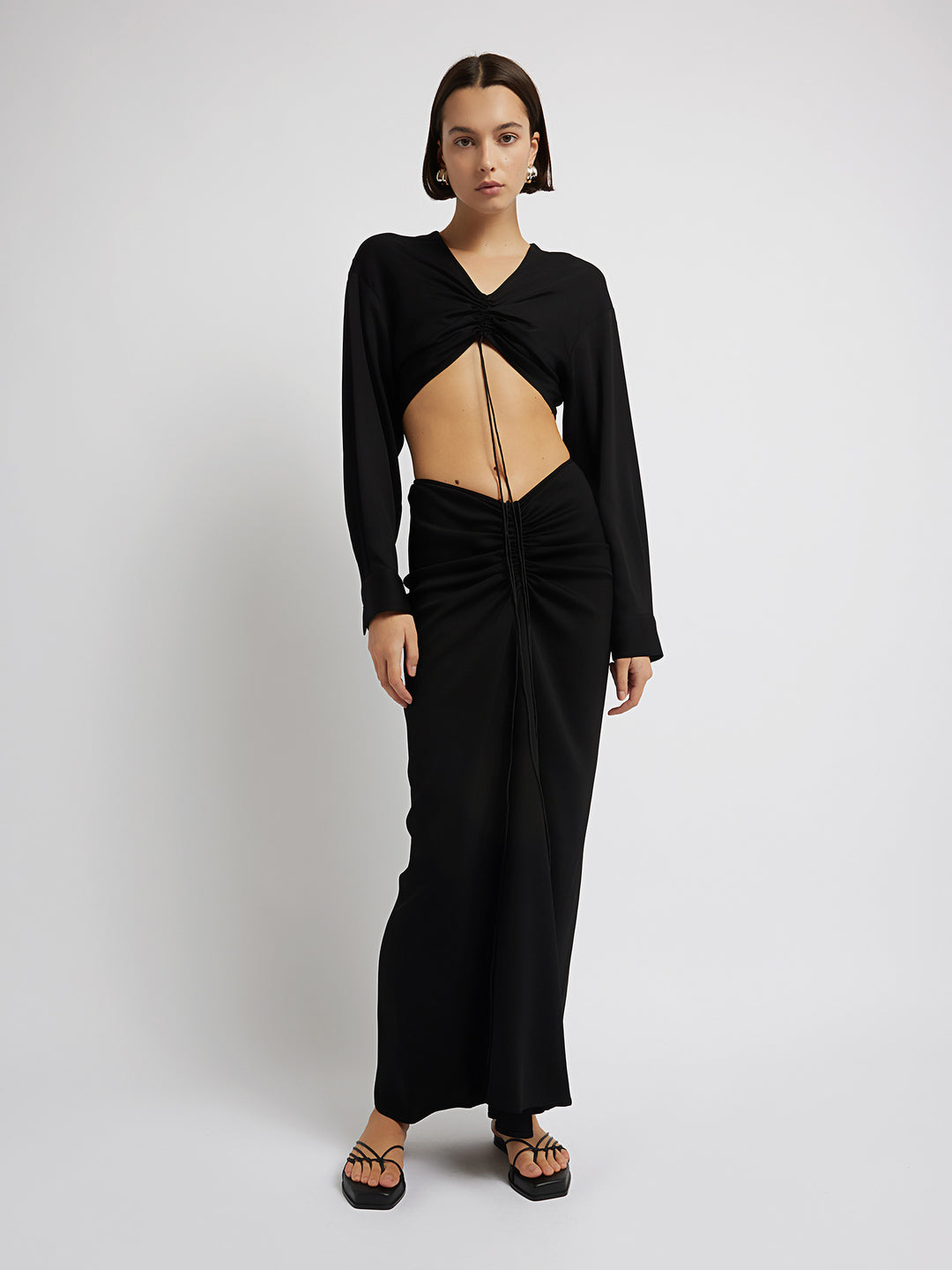Ruched Skirt