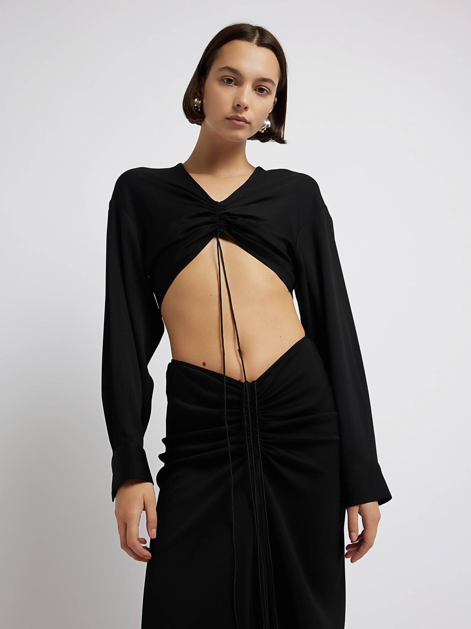 Ruched Skirt