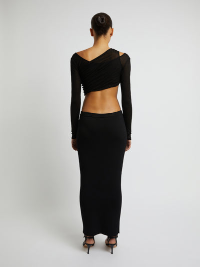Submerged Underwear Knit Skirt