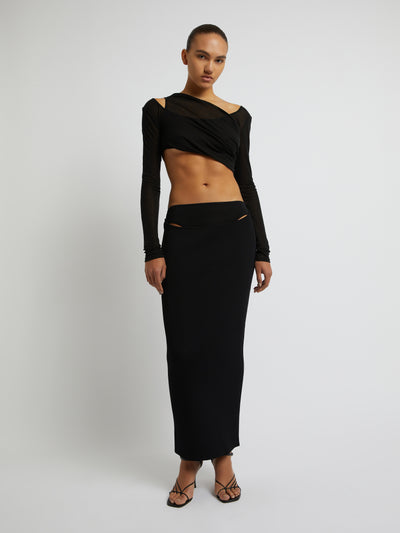 Submerged Underwear Knit Skirt