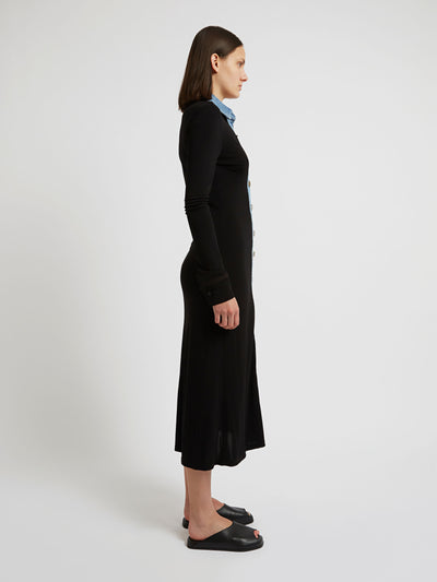 Tailored Tab Shirt Dress