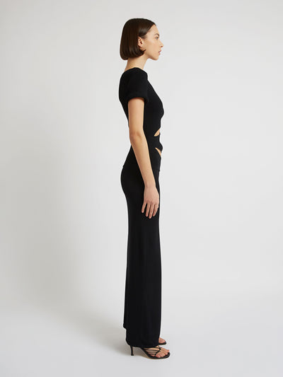 Slashed Tee Knit Dress