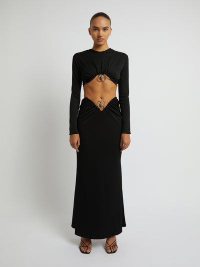 Quartz Ruched Dowsing Top