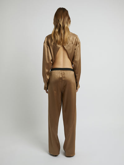 Silk Bias Trouser