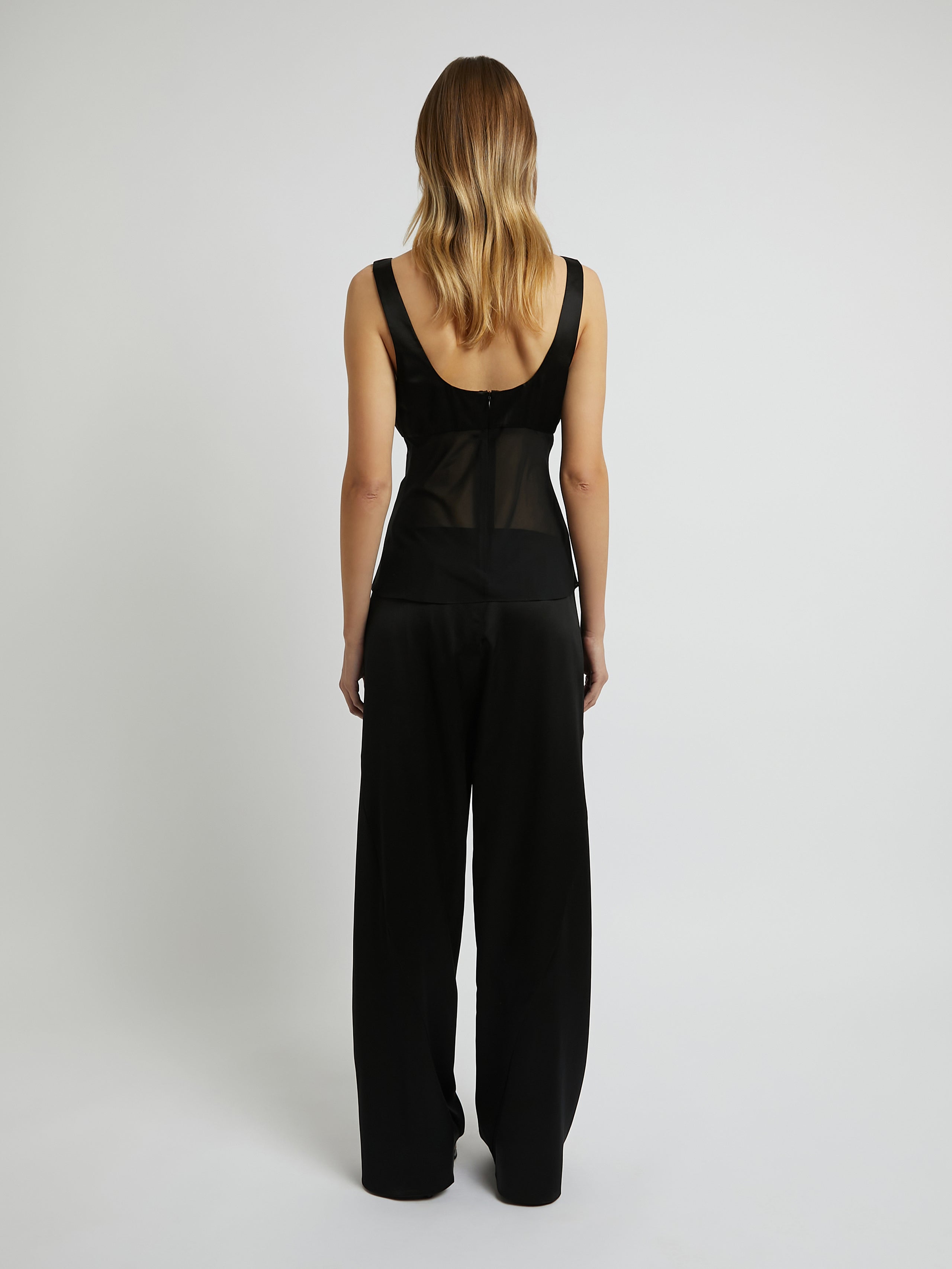 Silk Bias Trouser