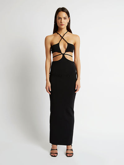 Bandeau Micro Knit Dress